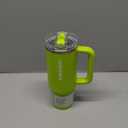 STANLEY Quencher ProTour Flip Straw Tumbler with Leakproof Lid | Built-In Straw & Handle | Cupholder Compatible for Travel | Insulated Stainless Steel Cup | BPA-Free (30 Ounces, Chartreuse)