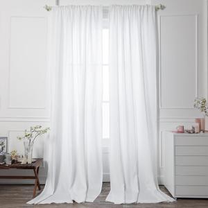 Curtain 1 Panel White 52x108 in 