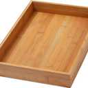 YBM HOME & Kitchen Bamboo Drawer Organizer Box 14" Lx10 Wx2 H #319