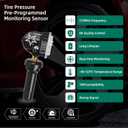 CDWTPS TPMS Sensor GM 4-Pack, 315MHZ Tire Pressure Monitor System for GM| GMC | Chevy | Buick | Cadillac Replace#13598771,13598772,13586335,13581558,20923680