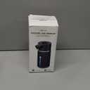 Touchless Automatic Soap Dispenser for Kitchen and Bathroom, Liquid Hand Soap Dispenser, Water-Resistant and Rechargeable, 14.2oz/420ml Intelligent Digital Display4-Level Adjustable,Modern (Black)