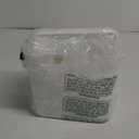 2 PCS 2 Gallon Fridge Beverage Drink Dispenser with Spigot Leak Proof Lids Filter Screen Juice Container Sealed Plastic Lemonade Water Milk Cold Hot Drink Tea Jug for Parties