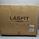 LASFIT Floor Mats & Backrest Mats & Cargo Mats for Mazda CX-90/CX-90 PHEV 2026 2025 2024 7 Seats (Only Fit 3rd Row 60/40 Split-Bench Seats) All Weather TPE Custom Fit Car Liners for CX-90/CX-90 PHEV