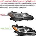 Right Hand Headlights Assembly For 2018-2024 Toyota Camry w/Projector Lens