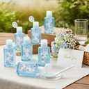 Demissle 30 Pcs Blue and White Flower Mini Aloe Vera Gel Bulk Wedding Favors for Guest Chinoiserie 1oz Travel Size Aloe Vera Gel Gift for Wedding Something Blue Bridal Baby Shower Thank You Gift Favor