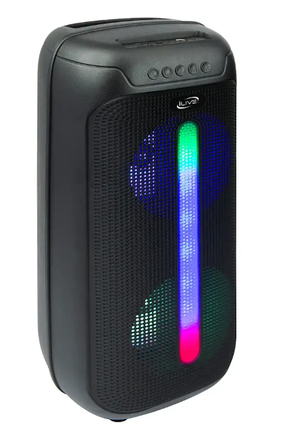 iLive - Jam Time Portable Bluetooth Party Speaker (Each) - Black