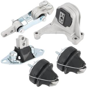 JDMON 5Pcs Engine Transmission Mount Replacement for 2001-2004 Volvo S60 V70 XC70 XC90, 2.3L/ 2.4L/ 2.5L Compatible with A7084, A4038, A4001, A4003
