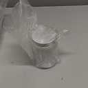 TUZAZO 8 Ounce Clear Plastic Mason Jars Containers with Screw On Lids - Refillable Round Empty Plastic Slime Storage Containers for Kitchen & Household Storage - BPA Free (12 Pack)