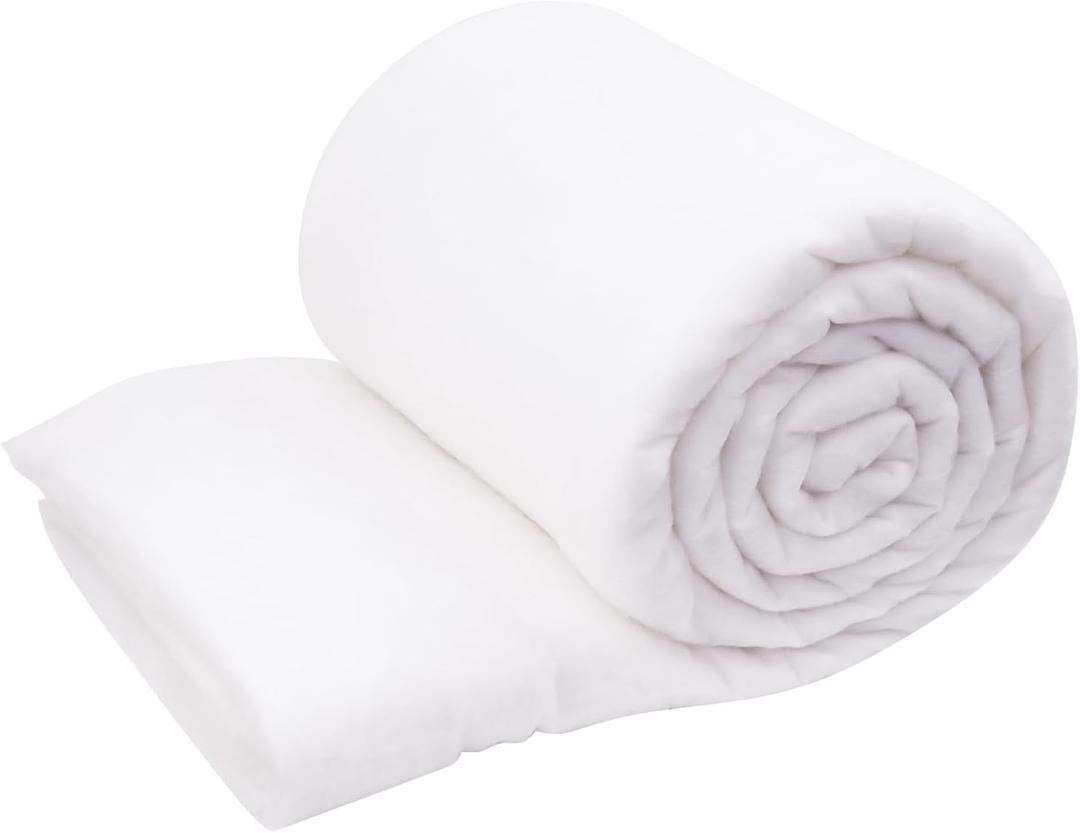 Upholstery Batting - 1Inch Thick Polyester Batting for Cushions, High Loft Cushion Wrap & Furniture Padding - 48" x 3 Yds