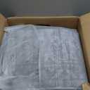 8x10 Area Rugs for Living Room, Machine Washable Non Slip Vintage Rug, Non-Slip Stain Resistant, Large Soft Home Decor Rug for Bedroom Dining Room (Blue/Grey,8'x10')