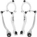 ALADICHE Front Upper Lower Control Arms Suspension Kit Fit for 2009-2014 Mercedes Benz CL550, for 2012-2013 Mercedes Benz S350, for 2007-2013 S550 4Matic