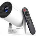 Magcubic Mini Projector with WiFi 6 and Bluetooth 5.4, Portable Projector 4K Support, 5W Soundbase Speaker, Auto Vertical Keystone 180°Rotatable Smart Proyector for Movie Home Outdoor