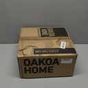 OAKOA Concrete Fruit Bowl for Kitchen Counter - Large Decorative Bowls for Home Decor - Modern Key Bowl for Entryway Table - Pedestal Bowl for Keys (Gray)