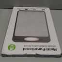 Stainless Steel Cutting Board Large 16" X 11", Scratch-Resistant Double Sided Cutting Board for Kitchen, Stainless Steel/Wheat Straw PP Non Toxic Chopping Board for Meat/Vegetables, Dishwasher Safe