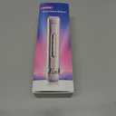 Bikini Trimmer for Women 2 in 1, Dual Head Womens Electric Shaver, Electric Razors for Pubic Hair, IPX7 Waterproof Rechargeable Facial Hair Removal for Shaving Underarm Leg Arm Body Face, Purple