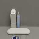 Oral-B iO Deep Clean Rechargeable Electric Powered Toothbrush, Icy Blue with iO Series 3 Limited, 2 Brush Heads and Travel Case - Pressure Sensor to Protect Gums - 3 Cleaning Settings - 2 Minute Timer