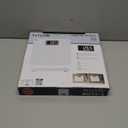 Taylor Precision Products Capacity Digital Bathroom Scale, White, 400 lb (Pack of 1)