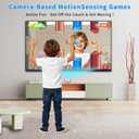 AR Motion Sensing TV Game Console, Video Games for 100+ Built-in Games, HDMI Plug and Play, 2 Wireless Controllers, Interactive Gaming for Kids 3 for Children