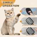 2 x Pet Hair Remover, Electrostatic Pet Hair Removal Gloves, Reusable Cat & Dog Hair Removal Tool, 2025 Upgraded Pet Grooming Gloves for Couch, Furniture, Carpet (2 Pack)