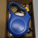 Fida Retractable Dog Leash, 16 ft Dog Walking Leash for Small Dogs up to 26lbs, Soft Grip, Tangle Free, Blue