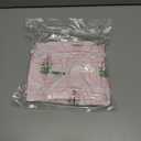 Pink Chinoiserie Christmas 20x54 Body Pillow Cover with Zipper,Grandmillennial Christmas Decor,Coquette Preppy Pink Bow Xmas Striped Decorative Long Hug Pillow Cases for Bed Couch