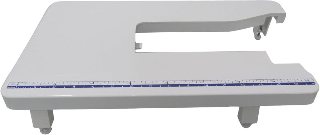 CKPSMS Adjustable Height Extension Table, White, Compatible with Brother innovis SE600, SE625, SE630, SE700, SE725, SE750, SL500, ST150HDH, LB6950, LB7000, NS80E, NS1750D and More