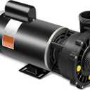 3722021-1D 56 Frame 5 hp Spa Pump, 2-Speed 230V Hot Tub Pump Standard Pool Pump, 2" Inlet/Outlet, Compatible with Waterway Executive 50