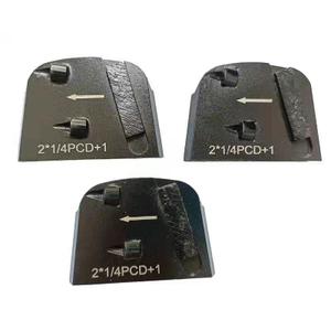 PCD Trapezoidal Disc for Concrete Mastics, Glue, Paint Coating Removal for Lavina Grinding, Black