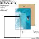 Black 24x30 Picture Frame Lightweight yet Durable Frame Wall Hanging