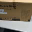 Large Storage Bins with Lids, 88Gal / 352QT Stackable Collapsible Plastic Bins with Wheels, Closet Organizers for Bedroom, Kids Room, Living Room, Garage (22Gal)