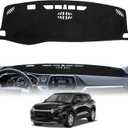 Dash Cover Mat Compatible with Chevy Blazer 2019 2020 2021 2022 2023 2024 2025 (Not fits for EV)Car Interior Dashboard Cover Mat Nonslip Dashmat Sunshade Glare UV Rays Protector Accessories Custom Fit