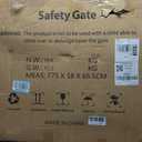 Baby Gate with Cat Door, Extra Wide 29.14-57.48 Inch Pet Gate
Auto Close, Foldable, Cat Flap, One-Handed Open, No-Drill /Screw Mount , Alloy Steel, For Stairs, Doorways, Hallway, Kitchen