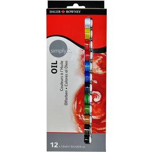 Daler Rowney ESTUCHE 12 TUBOS OLEO 12ML Simply