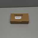 CABOCASA 3FT Ultra Flat Plug Extension Cord Power Strip with 3 Outlets, Patented Detachable Ultra-Thin Outlet Cover Concealer & Ultra-Flat Plug, Max. 13A 125V 1625W ETL Listed, Black Color