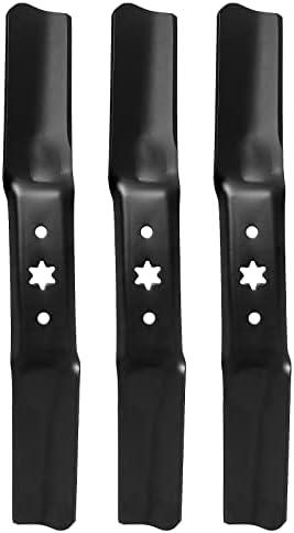 budrash 942-05056A Mower Blades Fit for Cub-Cadet ZT1 54" Deck, 742-05056 Medium Lift Blade Compatible with Cub Cad et RZT-L54 XT1 XT2, Troy-Bilt Lawn Tractor, Craftsman 247 Riding Mower