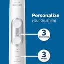 Philips Sonicare ProtectiveClean 6500 Rechargeable Electric Toothbrush, with Pressure Sensor, 3 Cleaning Modes, SmarTimer and QuadPacer, 14-Day Battery Life, Charging Travel Case, Pink, HX6462/06