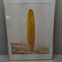 Frametory, 18x24 Aluminum Poster Frame, Acrylic Front, Thin Metal Picture Frames for 24x18 Photo, Horizontal/Vertical Wall Mount (Gold)