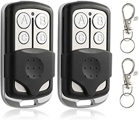 Keychain Garage Door Opener Remote,Compatible with Lift Master Chamberlain Door Opener,373LM 973LM 81LM 893LM 893MAX 890MAX 953EV/EVC,2 Pack
