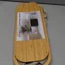 efluky Toilet Paper Basket with Lid, Toilet Paper Organizer for Bathroom, Free Standing Toilet Paper Holder with Storage, Brownbeige