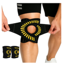 Light Hinged Knee Brace for Women, Strong Adjustable Compression Knee Brace for Men, Quick Wrap Around Patella Support with Side Stabilizers for Meniscus Tear, Arthritis Size L