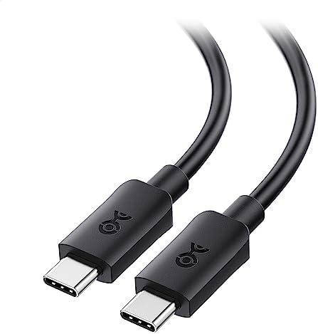 Cable Matters 20Gbps USB C to USB C Monitor Cable - 3ft / 0.9m, Supports Up to [8K@30Hz / 4K@120Hz Video, 240W Charging, 20Gbps Data Transfer], USBC Video Cable, Works with CarPlay, Android Auto
