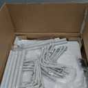 5 Tier Rotating Bookshelf, 360  Display Stackable Spinning Bookshelf Tower, Corner Bookshelf Tall Floor Standing Swivel Bookcase Narrow Storage Organizer for Bedroom, Living Room, White