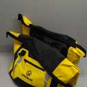 Motorcycle Saddle Bags Waterproof 60L (30L*2) Motorbike Saddlebags Motor Side Bag Pannier Bag for Most Motorcycle Racks (Yellow)