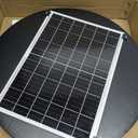 Solar Street Light Outdoor with Three-Color Light Strip and Motion Sensor, Lamp Head