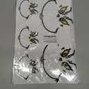 2Pack 32 Pcs Christmas Face Eyes Stickers for Crafts Large 5 Inch Small 3 Inch 2 Inch Rub on Transfers Vinyl Faces Pitcher Decals for Ornaments Glass Drinking Cups Wood Balls Party Supplies (Face32)