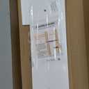 BAYKA White Floating Shelves 22.5in, Set of 2, Wall Mounted for Wall Decor