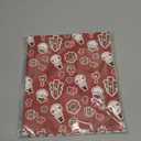 HunnmingRe 20 Pcs 10''x10'' Christmas Quilting Fabric Square Hot Cocoa Santa Candy Cane Snowman Quiltted Fabric Bundle Red Precuts Printed Patchwork Supplies for Holiday DIY Sewing Craft