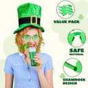 JOYIN 12 PCS St. Patricks Day Sunglasses Shamrock, St Patrick Accessories Shamrock Glasses Clover Eyewear, St Patrick Party Favor Supplies