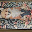 SIXWOOD William Morris Forest Animal Canvas Wall Art 3-Piece, 16"x24" Each