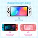 Switch Protective Case for Switch OLED,Kawaii Cartoon Protective Shell,Hard PC Slim Cover Case Compatible with Switch OLED Console and Joy Con